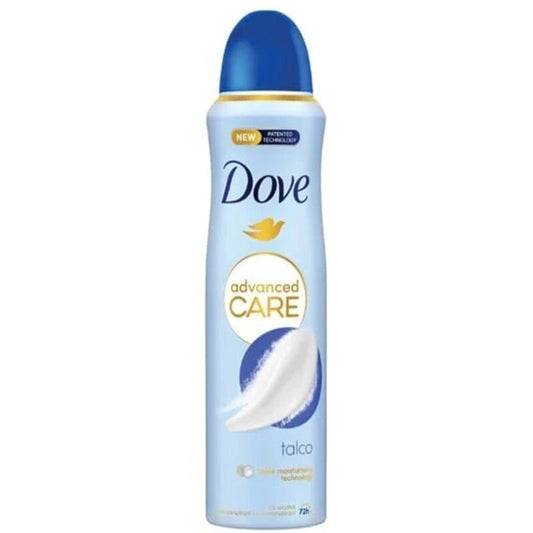 „Dove Advanced Care Talco“ dezodorantas – purškiamas dezodorantas