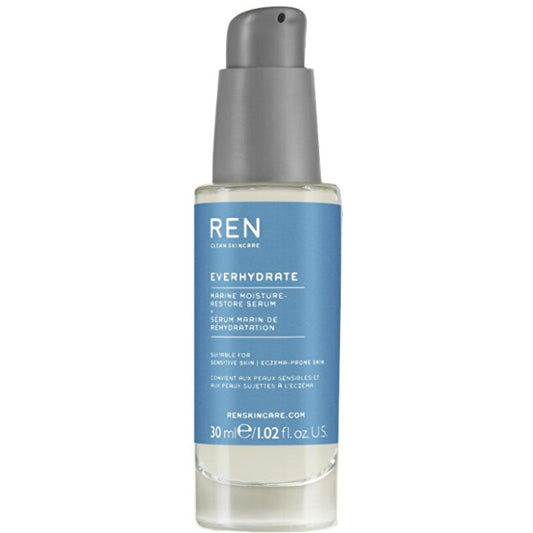 „Ren Cosmetics Everhydrate Marine Moisture-Restore“ serumas – drėkinamasis serumas sausai odai.