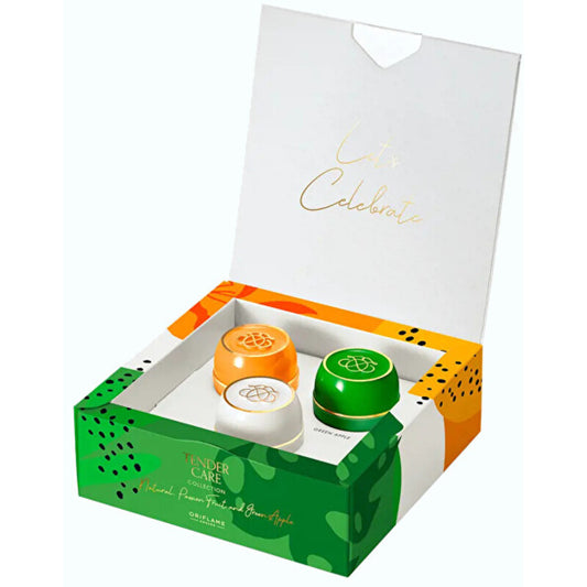 Oriflame stebuklingų puodelių rinkinys – natūralus, pasifloros vaisius ir žalias obuolys