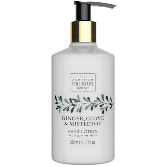 „Scottish Fine Muilass“ imbiero rankų losjonas (imbiero, gvazdikėlių ir amalų) – rankų losjonas