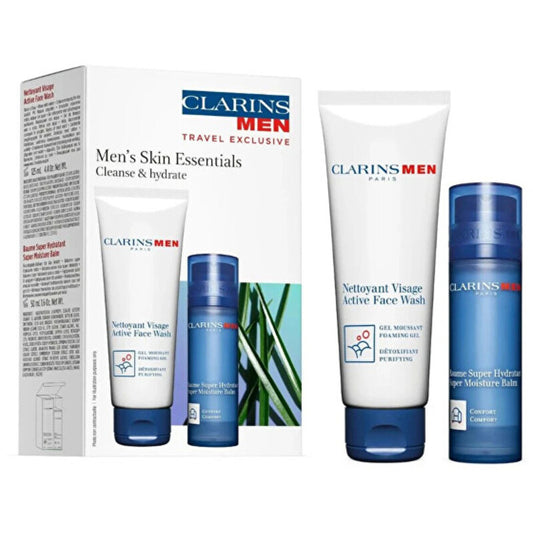 „Clarins“ vyriškų odos priežiūros priemonių rinkinys – dovanų rinkinys