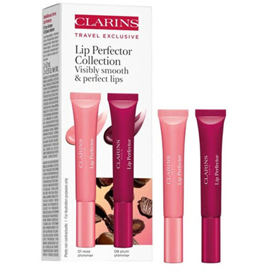 Clarins Lūpų blizgesio rinkinys „Lip Perfector Duo“