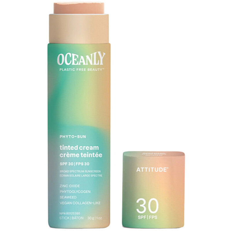 Attitude „Oceanly Tinted Cream SPF 30“ – tonuotas drėkiklis