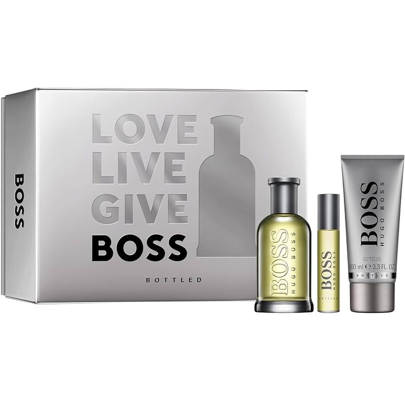 Hugo Boss Boss Bottled No.6 Gift Set EDT 100 ml, shower gel 100 ml and miniature EDT 10 ml