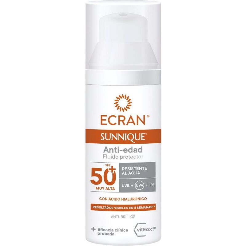 Ecran® Aftersun® veido putos nuo senėjimo SPF 50+ – apsauga nuo saulės