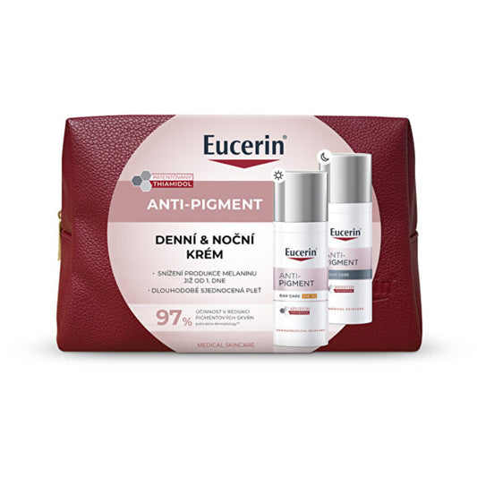 „Eucerin AntiPigment“ veido priežiūros rinkinys – odos priežiūros dovanų rinkinys