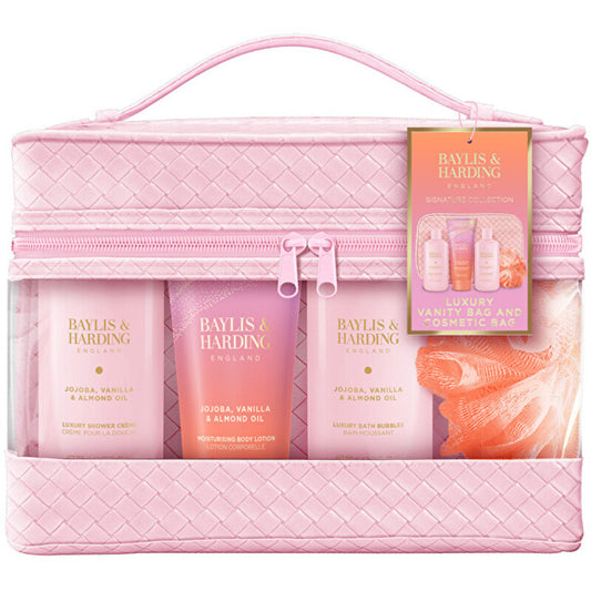 Baylis ir kietųjų migdolų aliejaus kūno priežiūros dovanų rinkinys (simondsijų, vanilės ir migdolų aliejus) – dovanų rinkinys