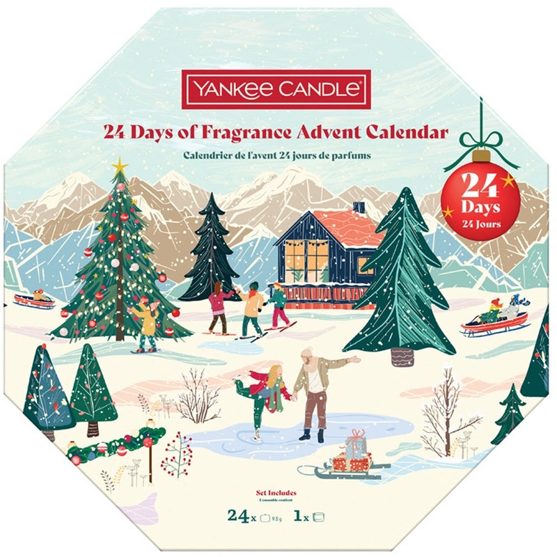 Yankee Candle 24-day scented Advent Calendar Advent Calendar with Candles