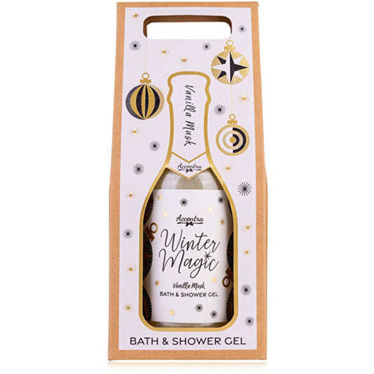 „Accentra Winter Magic Vanilla Musk“ vonios ir dušo želė – dušo ir vonios želė dovanų dėžutėje