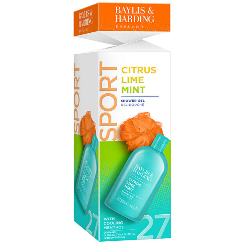"Baylis & Harding" men's sports shower set (citrus fruit, lime and mint) gift set