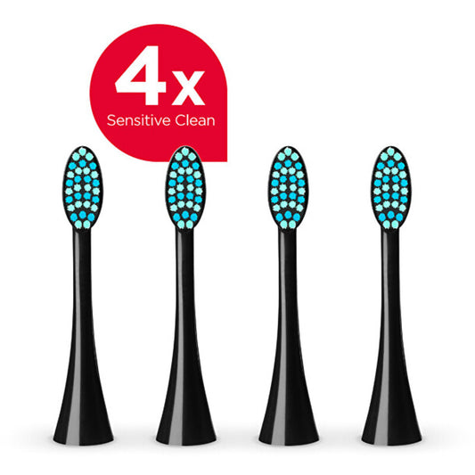 Concept Sensitive Clean juodas ZK0073 - Keičiama galvutė