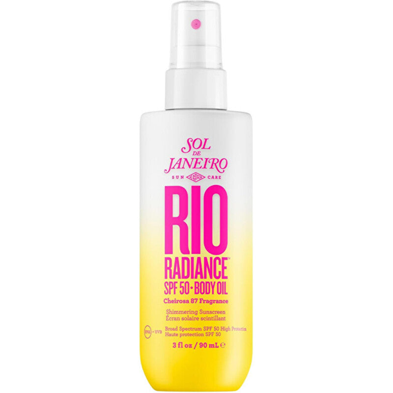 Sol De Janeiro SPF 50 Rio Radiance kūno aliejus – apsauginis, spindintis kūno aliejus