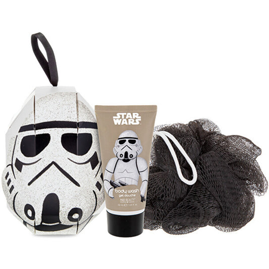Mad Beauty „Storm Trooper Star Wars Dark Side“ rinkinys – vonios priežiūros dovanų rinkinys