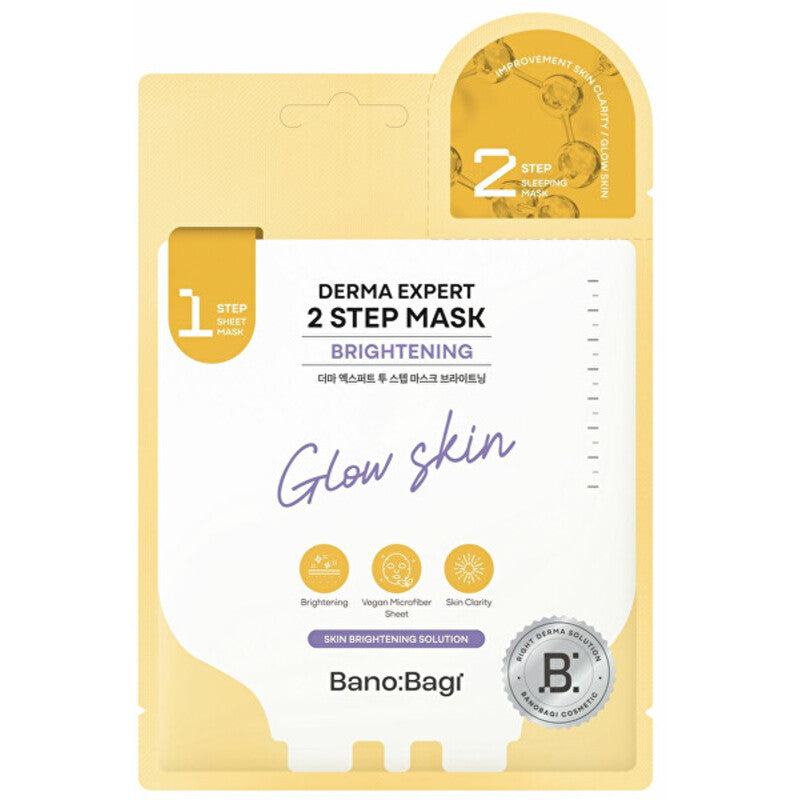 BANOBAGI „Derma Expert Brightening 2 Step Mask“ – dviejų fazių skaistinamoji kaukė