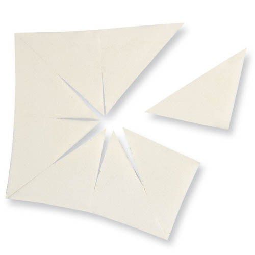 Artdeco makiažo kempinėlių kraštai